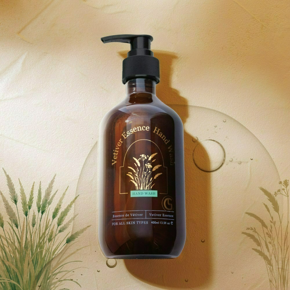 Gelovery天竺葵精油/岩蘭草精油 洗手露 400ml-規格圖1