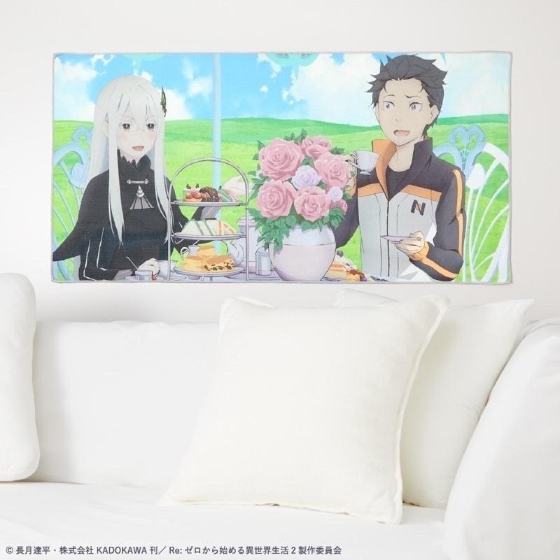 【現貨】日版 一番賞 Re:從零開始的異世界生活 願你可以得到精靈的祝福 D賞 大毛巾-細節圖2