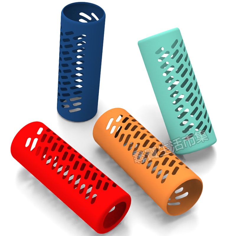 直筒包底7.5cm 高21cm 7.5公分 保溫杯套 矽膠全身套 玻璃杯套 止滑套 防撞 水杯防滑套 食品級矽膠套-細節圖3