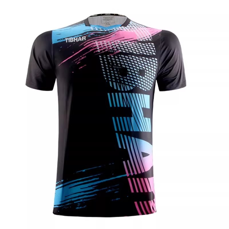 <樂勝Let＇s win>TIBHAR挺拔桌球衣 訓練衣 專業比賽服 速乾訓練服 吸濕排汗桌球衣-規格圖4