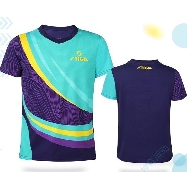 <樂勝Let＇s win>2025新款 STIGA 桌球服 乒乓球服 成人/兒童適用桌球衣 團體訂製接受-規格圖8