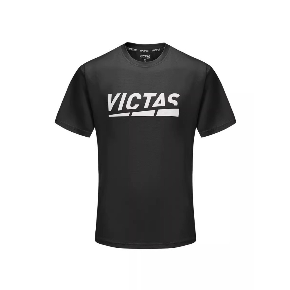 <樂勝Let＇s a win>VICTAS 桌球衣 圓領短袖 乒乓球衣 吸濕排汗 速乾材質 運動衫-細節圖4