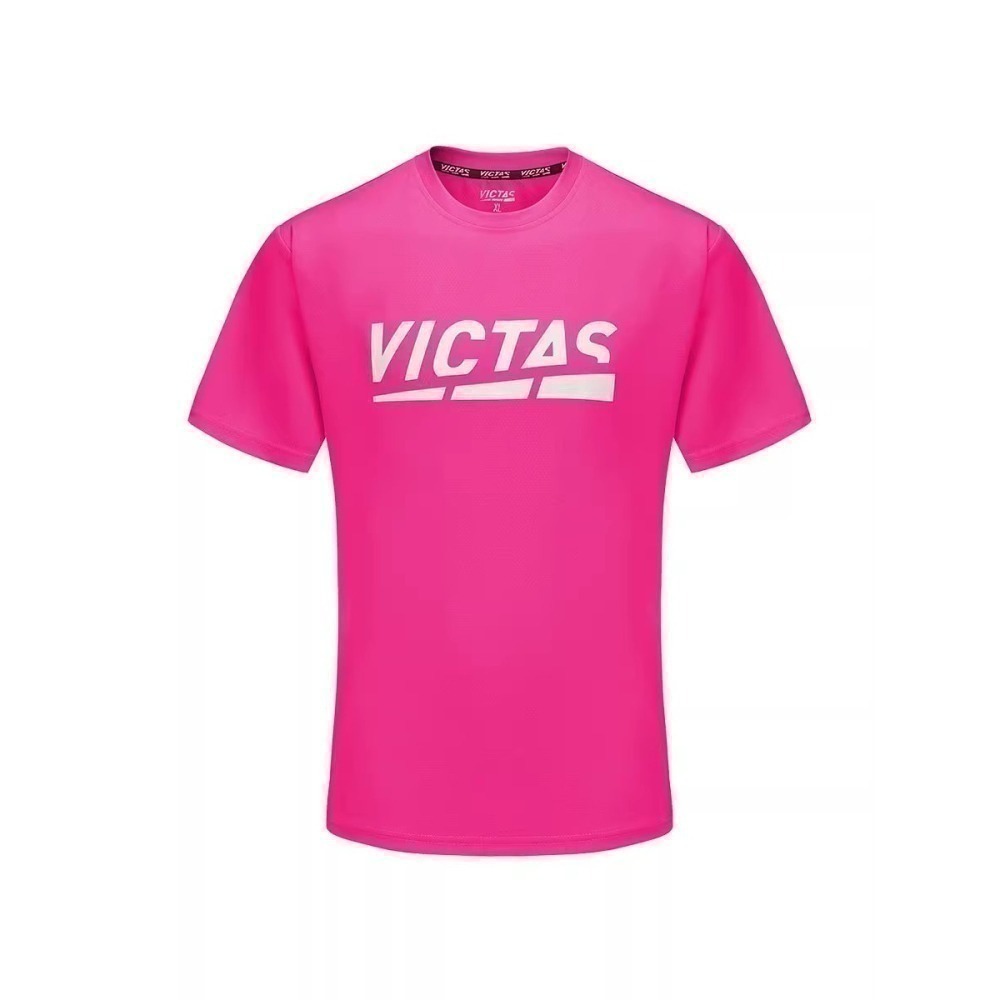 <樂勝Let＇s a win>VICTAS 桌球衣 圓領短袖 乒乓球衣 吸濕排汗 速乾材質 運動衫-細節圖3