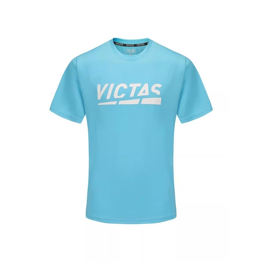 <樂勝Let＇s a win>VICTAS 桌球衣 圓領短袖 乒乓球衣 吸濕排汗 速乾材質 運動衫-規格圖5