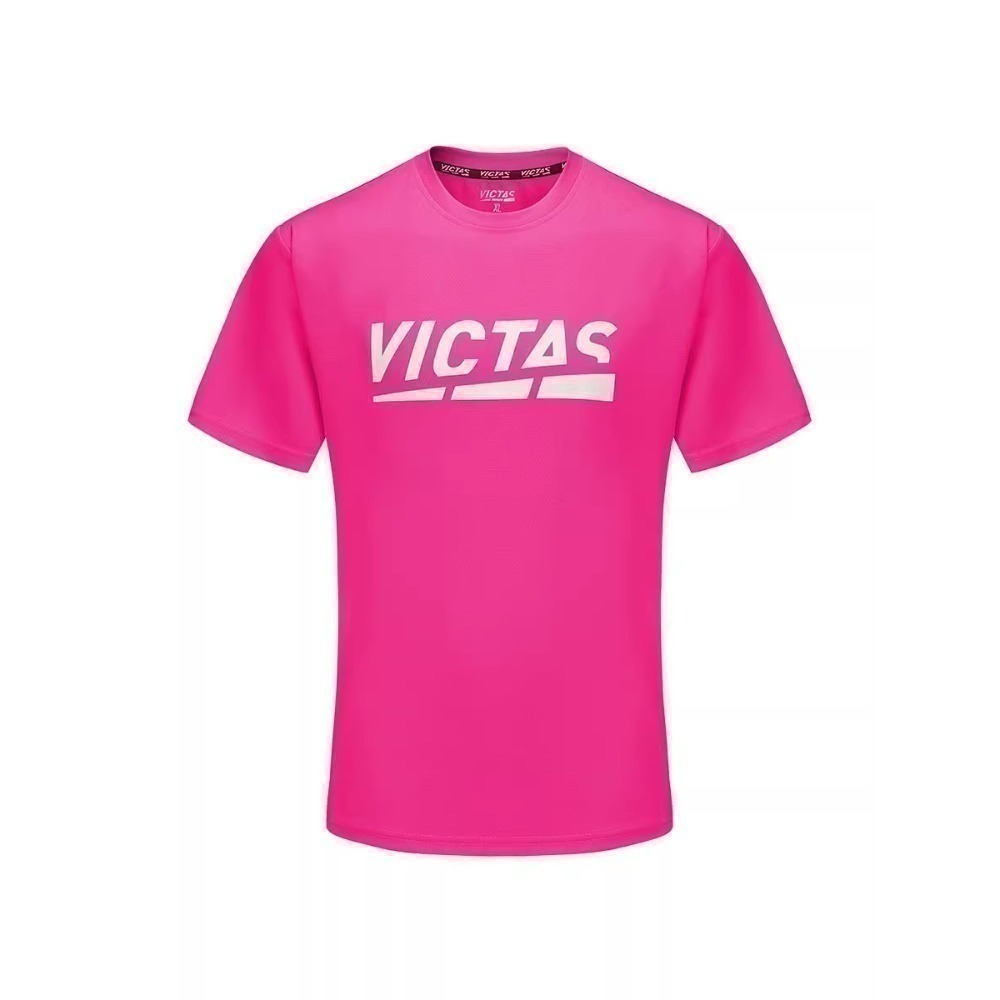 <樂勝Let＇s a win>VICTAS 桌球衣 圓領短袖 乒乓球衣 吸濕排汗 速乾材質 運動衫-規格圖5
