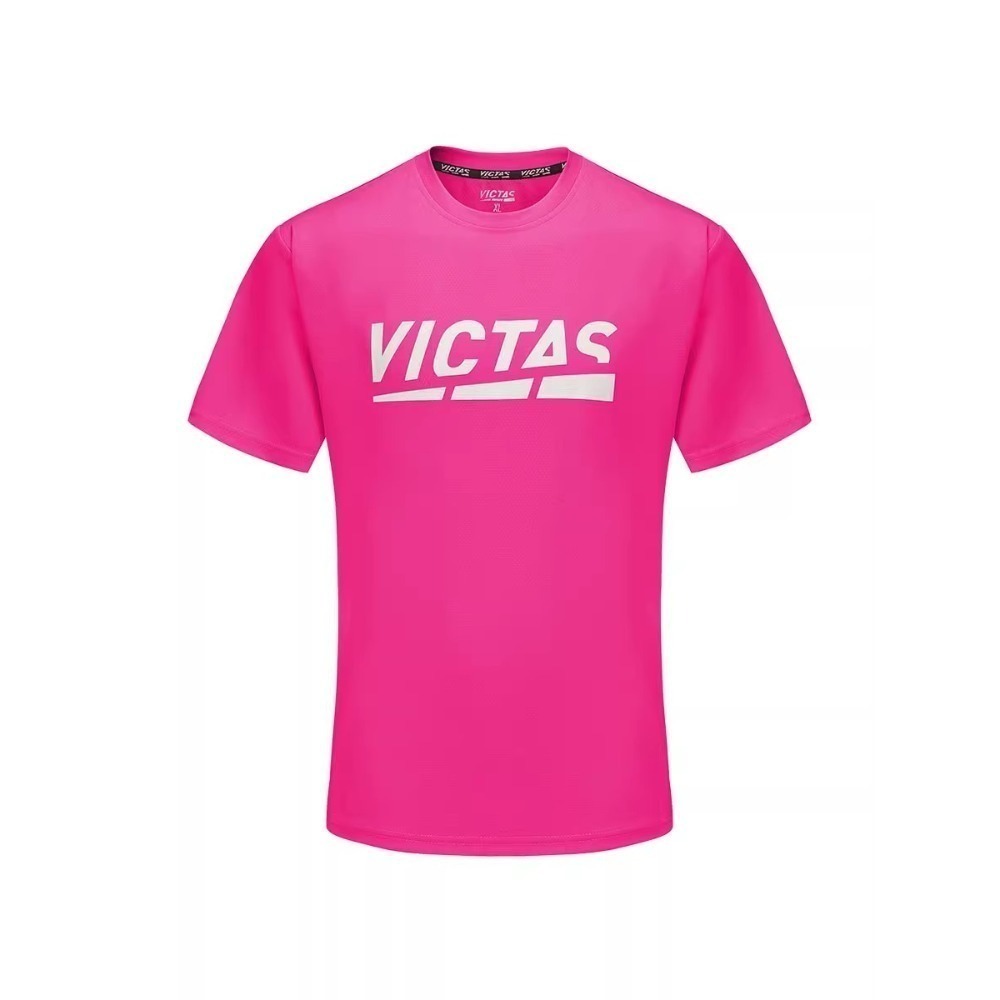 <樂勝Let＇s a win>VICTAS 桌球衣 圓領短袖 乒乓球衣 吸濕排汗 速乾材質 運動衫-規格圖5