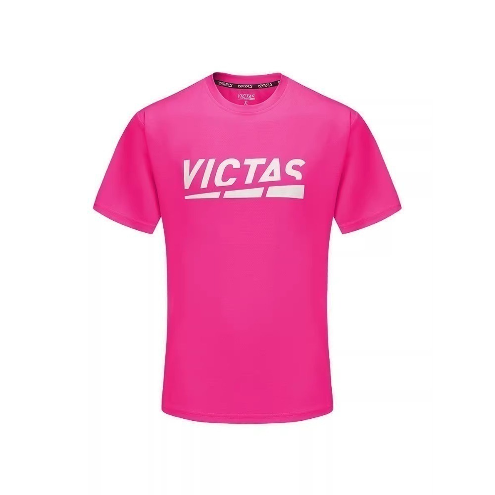 <樂勝Let＇s a win>VICTAS 桌球衣 圓領短袖 乒乓球衣 吸濕排汗 速乾材質 運動衫-規格圖5