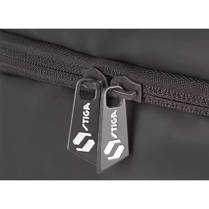 <樂勝Let＇s win> STIGA桌球運動包 新款多功能背包單肩 雙肩桶包 旅行包 獨立鞋槽-細節圖4