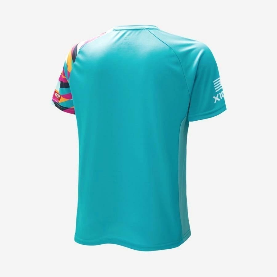 <樂勝Let＇s win> XIOM JTTA認證 日本內銷款 桌球衣 乒乓球衣 吸濕排汗 XIOM桌球衣 S號-細節圖2