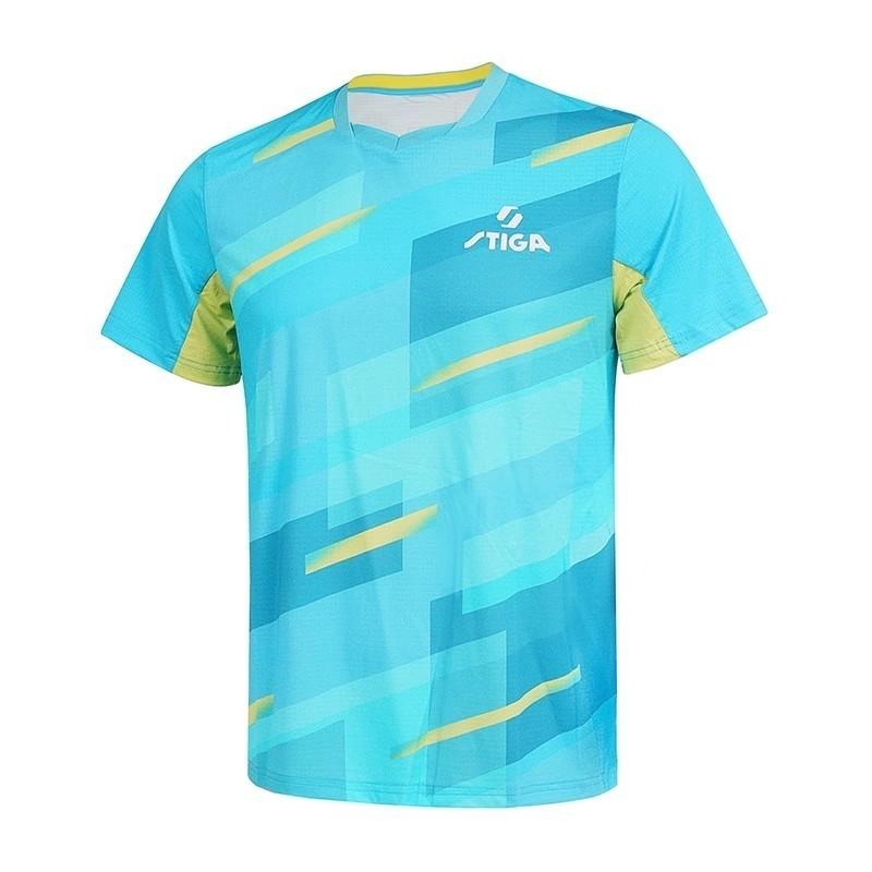 <樂勝Let＇s win>STIGA 小莫同款 平輸正品 桌球衣 乒乓球衣 吸濕排汗 紫/藍/紅-細節圖4