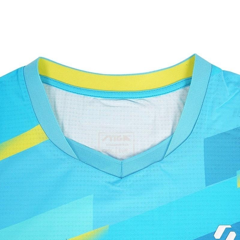 <樂勝Let＇s win>STIGA 小莫同款 平輸正品 桌球衣 乒乓球衣 吸濕排汗 紫/藍/紅-細節圖5