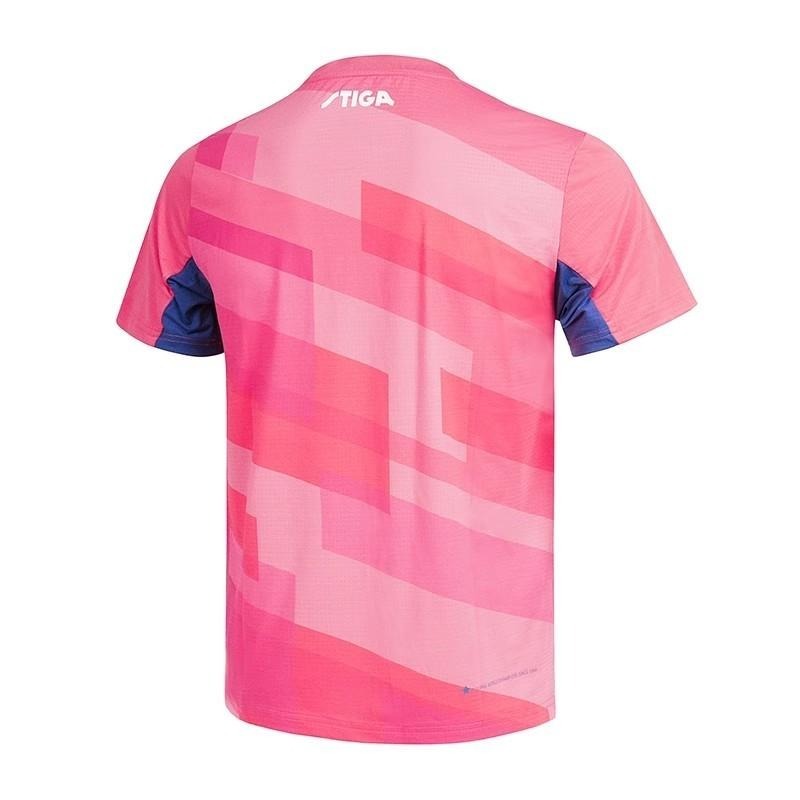 <樂勝Let＇s win>STIGA 小莫同款 平輸正品 桌球衣 乒乓球衣 吸濕排汗 紫/藍/紅-細節圖7