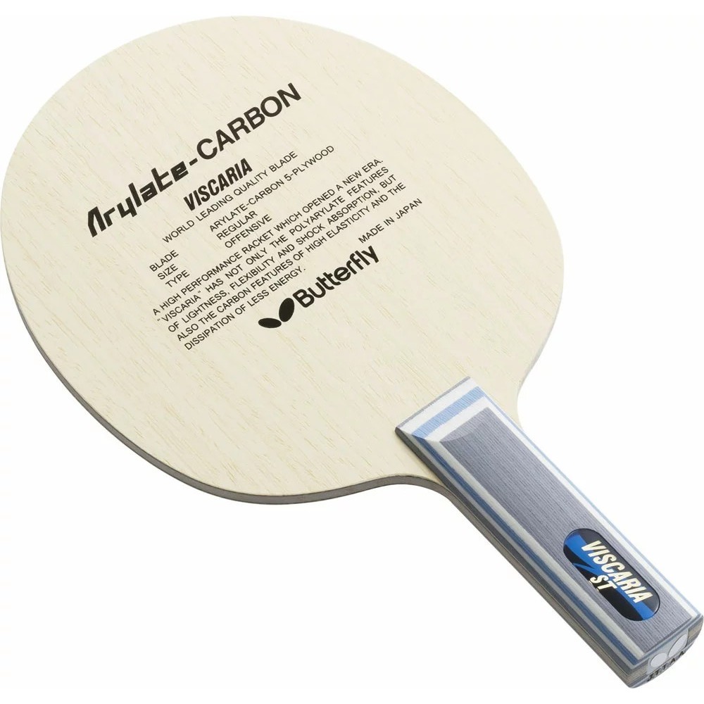 <樂勝Let＇s win> BUTTERFLY VISCARIA 桌球拍  日本製 蝴蝶王-規格圖5