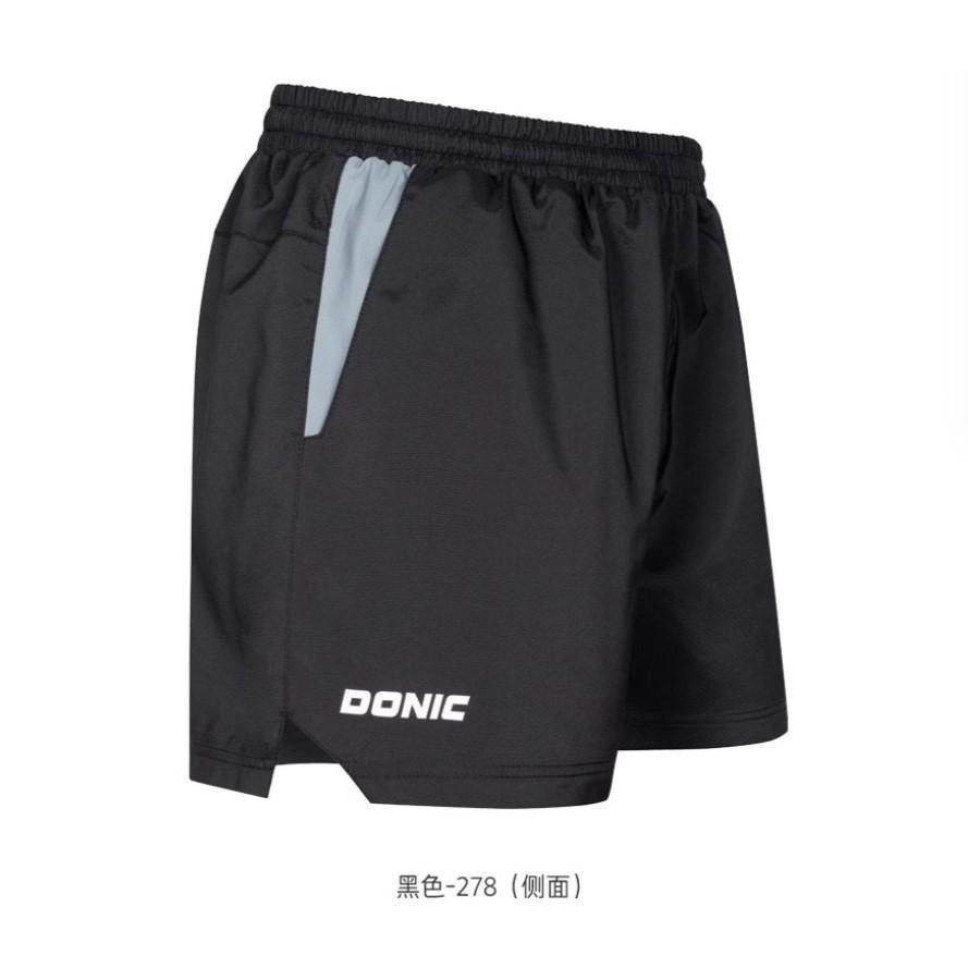 現貨供應<樂勝Let＇s win> DONIC 全絲四面彈布 桌球褲 乒乓球褲 透氣運動褲 比賽短褲 色澤牢靠 吸濕快乾-細節圖3