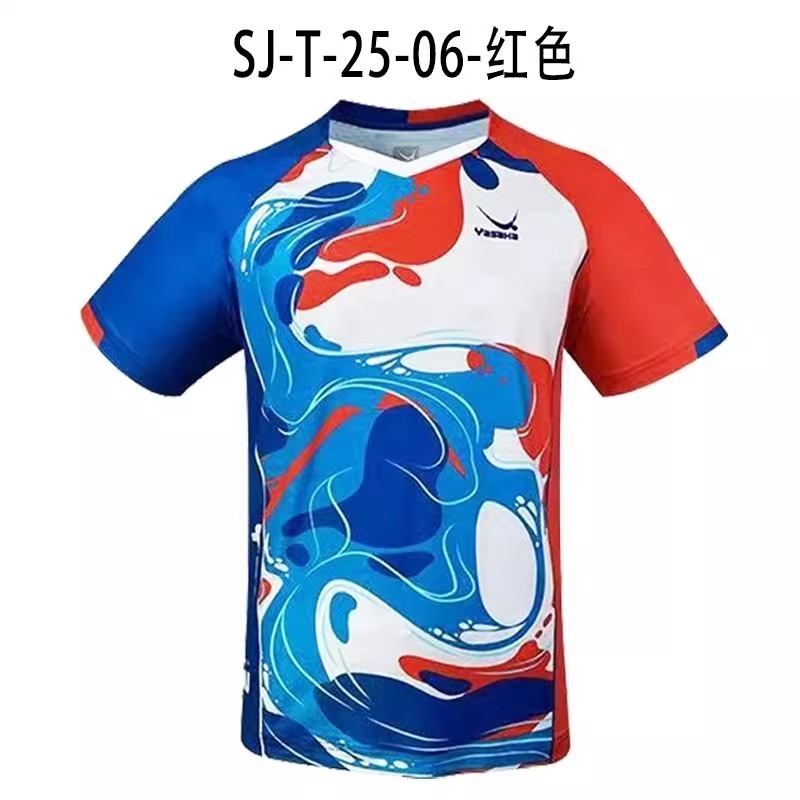 <樂勝Let＇s win>YASAKA 平輸正品 桌球服 乒乓球服 男女適用桌球衣-規格圖9