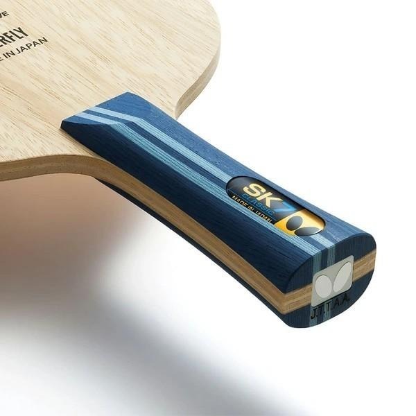 <樂勝Let＇s win> BUTTERFLY SK7 桌球拍 經典原木七夾 手感細膩 日本製-細節圖4