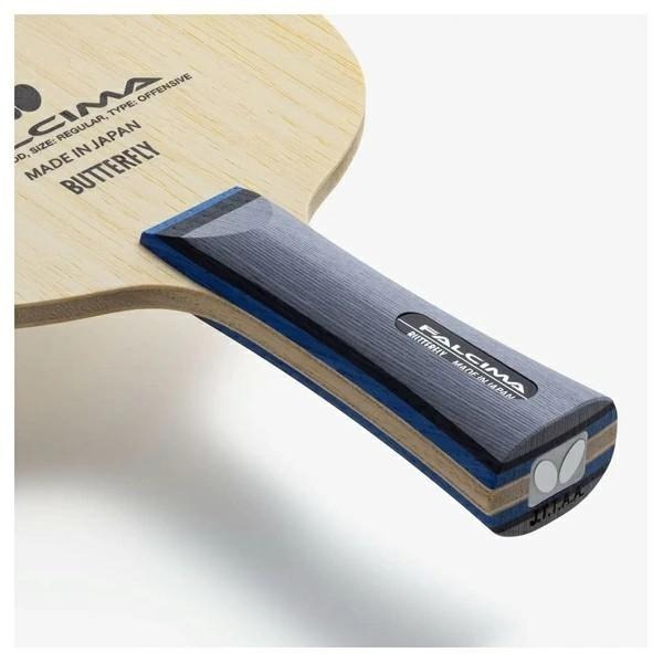 <樂勝Let＇s win> BUTTERFLY FALCIMA 桌球拍 日本製 純木五夾法西馬 初學者強力推薦-細節圖4