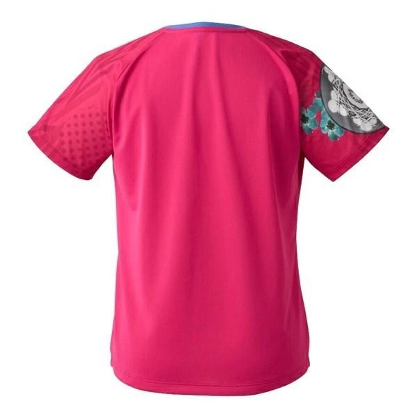 <樂勝Let＇s win>日本進口 NITTAKU 蝴蝶桌球衣 乒乓球衣 女性 紅/黑/藍 JTTA認證 比賽服-細節圖4