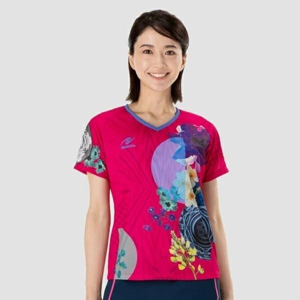 <樂勝Let＇s win>日本進口 NITTAKU 蝴蝶桌球衣 乒乓球衣 女性 紅/黑/藍 JTTA認證 比賽服-細節圖8