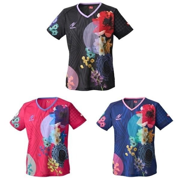 <樂勝Let＇s win>日本進口 NITTAKU 蝴蝶桌球衣 乒乓球衣 女性 紅/黑/藍 JTTA認證 比賽服-細節圖2