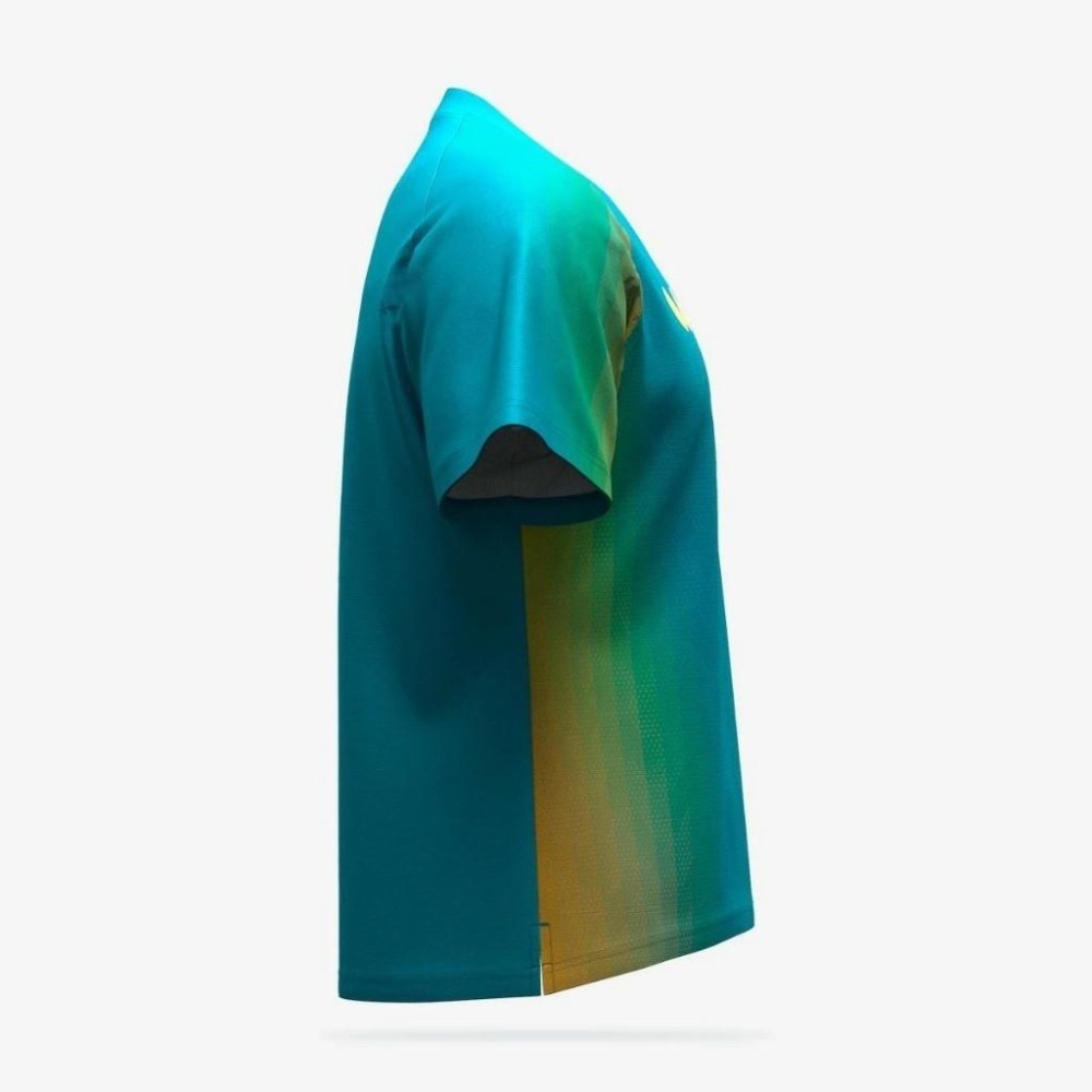 <樂勝Let＇s win>日本進口 BUTTERFLY 蝴蝶桌球衣 乒乓球衣 吸濕排汗 藍淺藍/藍紫-細節圖3