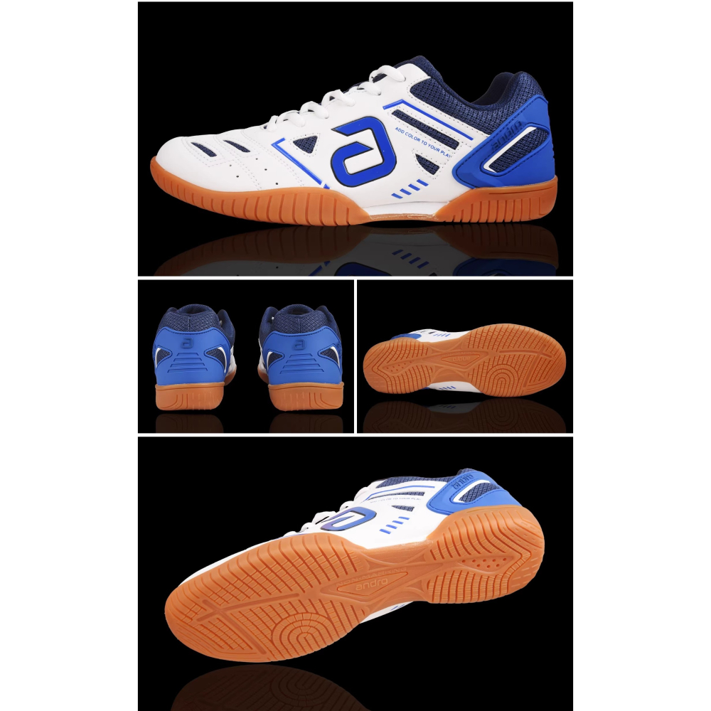 樂勝Let＇s win>andro岸度乒乓球鞋 桌球鞋 男/女款 專業牛筋底比賽訓練專用運動鞋防滑舒適-細節圖4