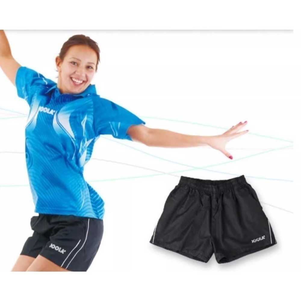 <樂勝Let＇s win> JOOLA  桌球褲 乒乓球褲 透氣運動褲 比賽短褲 超輕 男女桌球褲-細節圖3