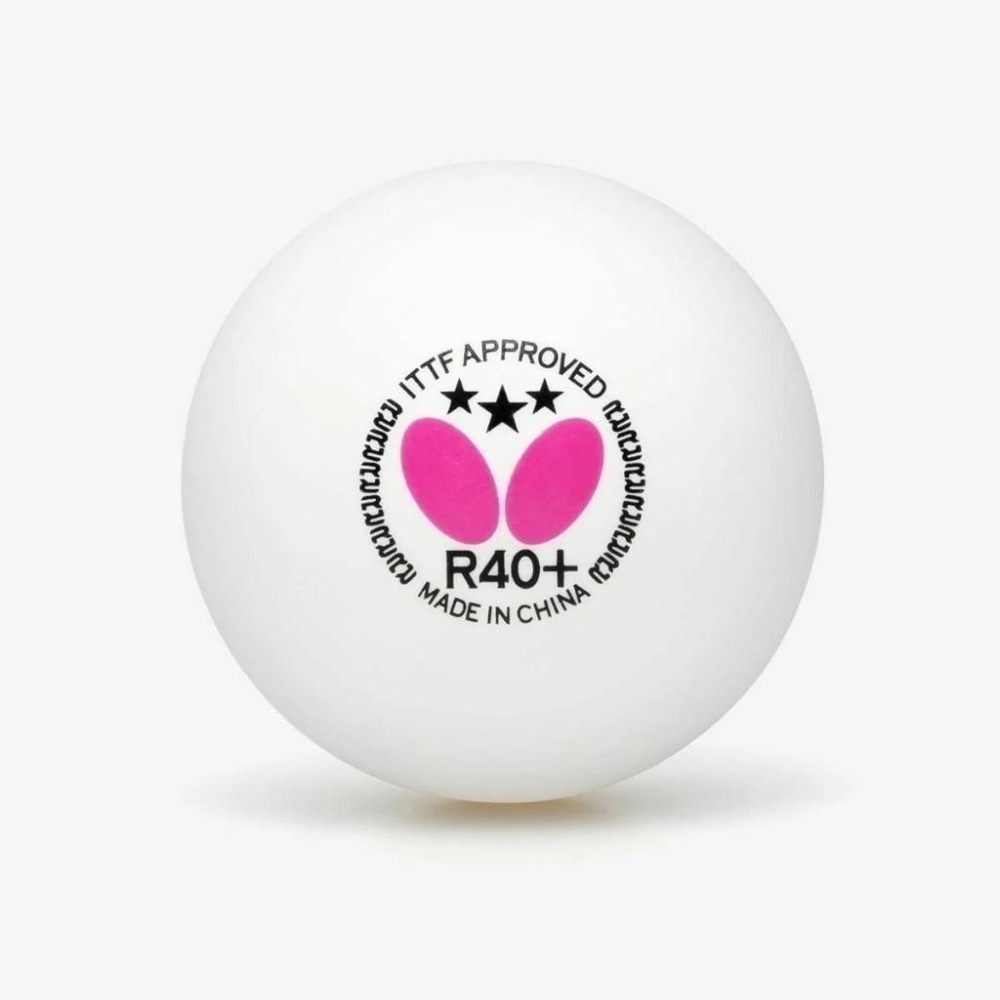 <樂勝Let＇s win> butterfly 蝴蝶乒乓球 三星球 R40 材料 手感絕佳 3入裝-細節圖2