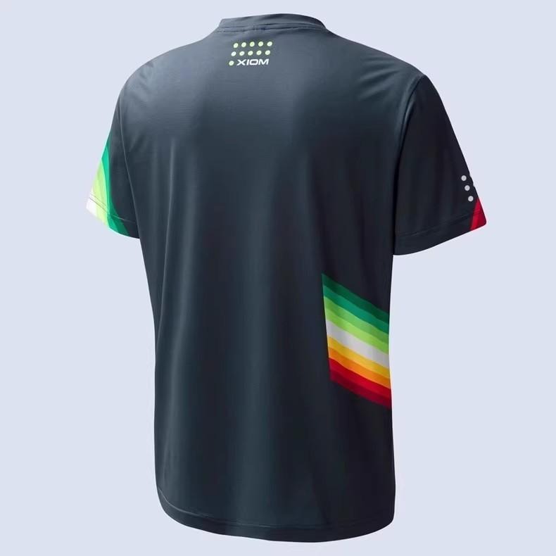 <樂勝Let＇s win>  XIOM 雨果同款 桌球衣 乒乓球衣 吸濕排汗 閃電綠/閃電藍-細節圖2