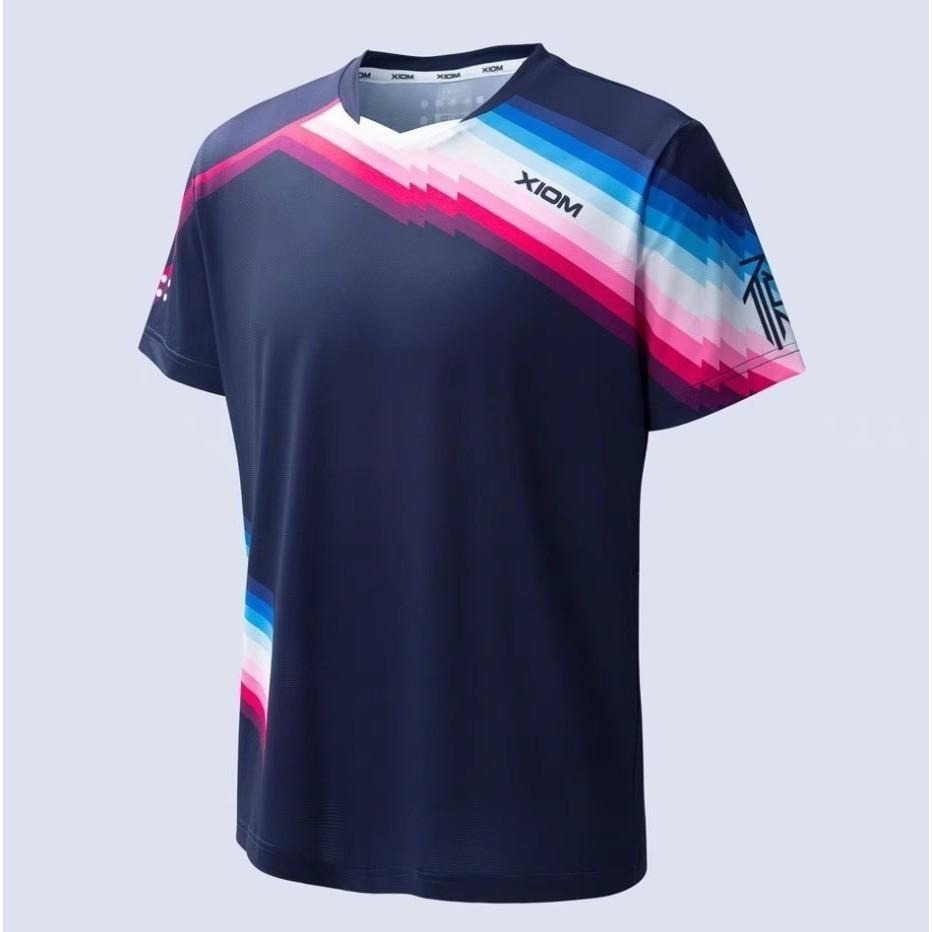 <樂勝Let＇s win>  XIOM 雨果同款 桌球衣 乒乓球衣 吸濕排汗 閃電綠/閃電藍-細節圖3