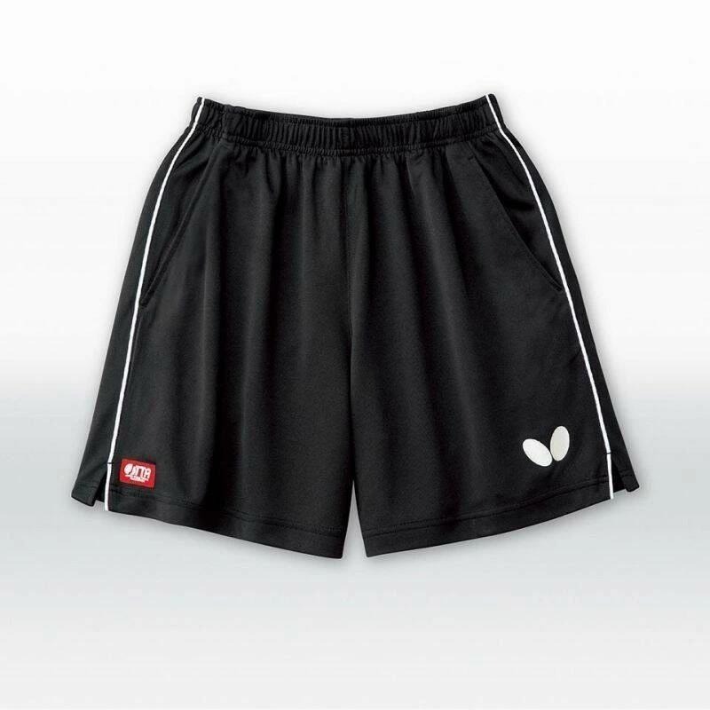 <樂勝Let＇s win>正品 BUTTERFLY 蝴蝶桌球褲 乒乓球褲 吸濕排汗 藍/紅/銀-細節圖3