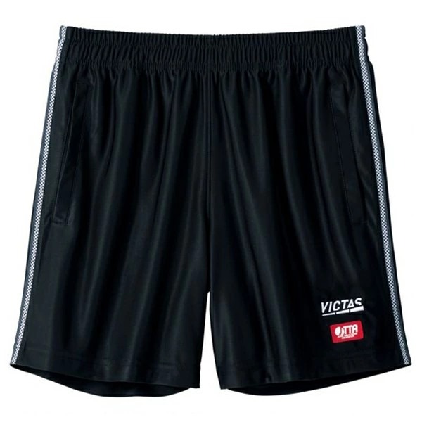 <樂勝Let＇s win>VICTAS 蝴蝶桌球褲 乒乓球褲 吸濕排汗 黑/藍 JTTA認證-細節圖2