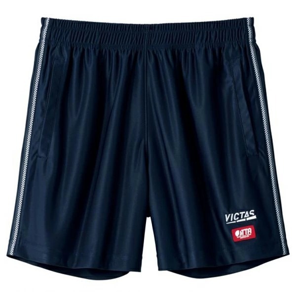 <樂勝Let＇s win>VICTAS 桌球褲 乒乓球褲 吸濕排汗 黑/藍 JTTA認證-規格圖4