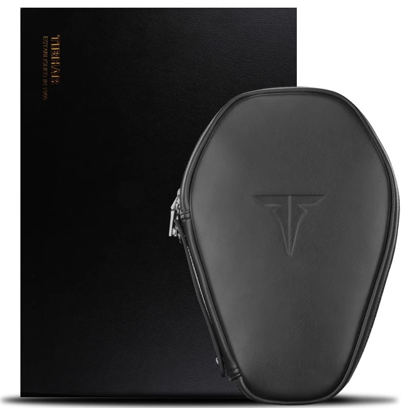 <樂勝Let＇s win>TIBHAR桌球拍套 頂級頭層牛皮桌球拍套 義大利工藝手工真皮單拍套雙拍套 品味生活-規格圖5