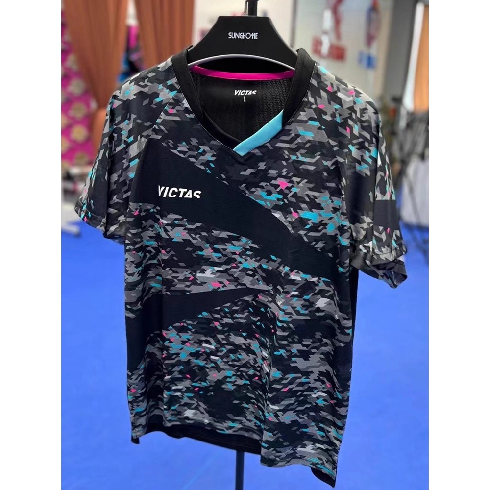 <樂勝Let＇s a win>VICTAS 桌球衣 乒乓球衣 2025年世大運男團冠軍服 VIC-806-細節圖7