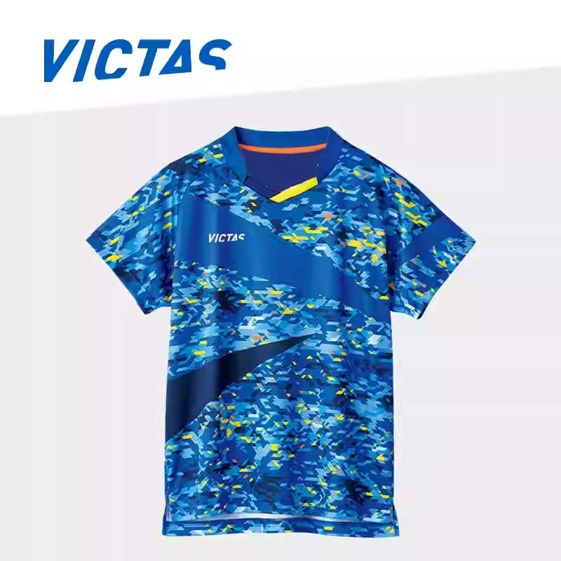 <樂勝Let＇s a win>VICTAS 桌球衣 乒乓球衣 2025年世大運男團冠軍戰袍-規格圖9
