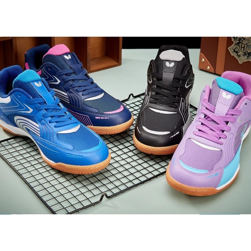 免運<樂勝Let＇s win> Butterfly LEZOLINE-13 桌球鞋 乒乓球鞋 室內運動鞋 透氣防滑-細節圖9