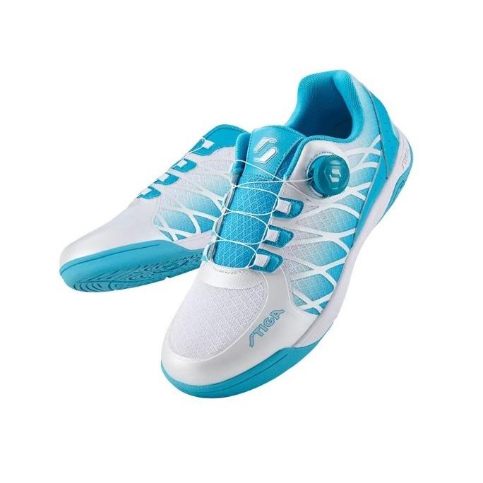 <樂勝Let＇s win>STIGA 桌球鞋 乒乓球鞋 免綁鞋帶旋鈕款 室內透氣專業比賽運動鞋-細節圖2