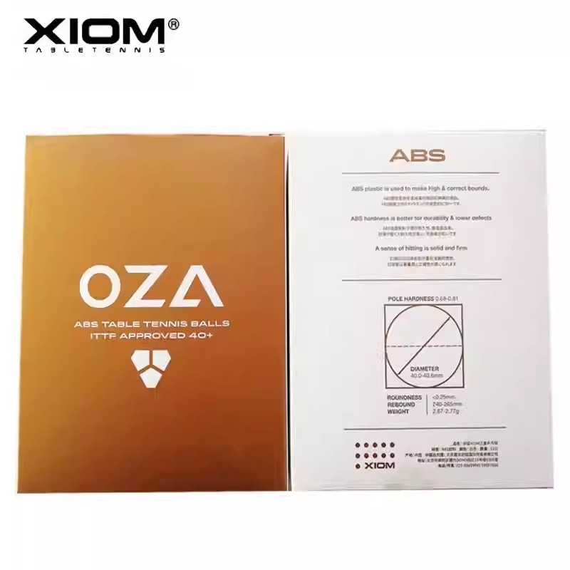 <樂勝Let＇s win> XIOM乒乓球 三星球 R40材料 OZA王座系列 ITTF認證 有縫球-細節圖4