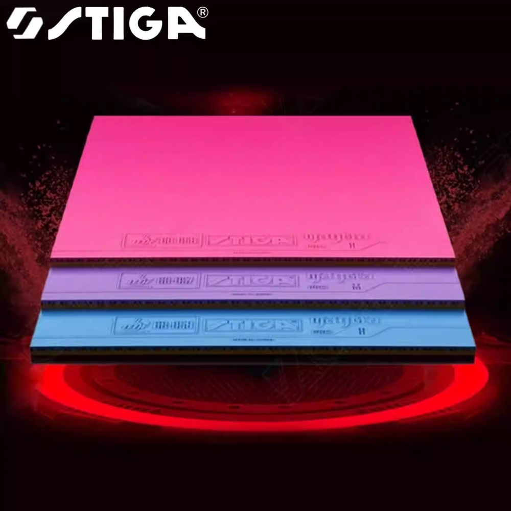<樂勝Let＇s win>桌球拍套膠 桌球膠皮 STIGA 咒語PRO 彩色版 日本製-細節圖2