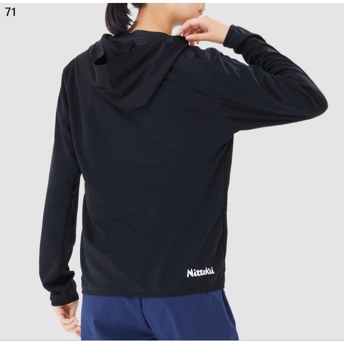 <樂勝Let＇s win> Nittaku 桌球衣 桌球外套連帽衫 2025新款  男女適用 桌球人時尚外套-細節圖3