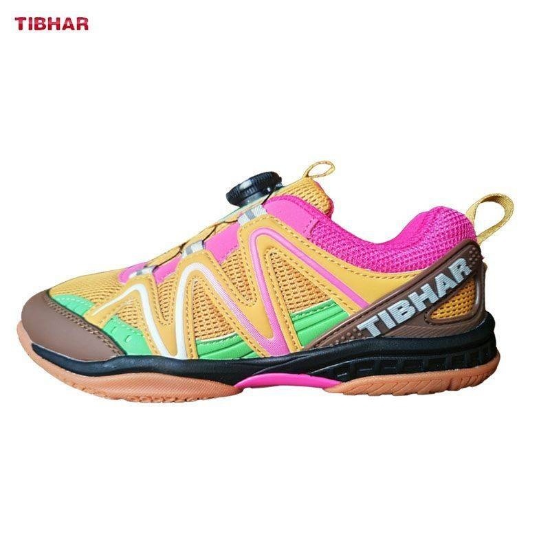 <樂勝Let＇s win>TIBHAR 桌球鞋 2026新款 防滑耐磨透氣 旋鈕免綁鞋帶 乒乓球鞋-規格圖5