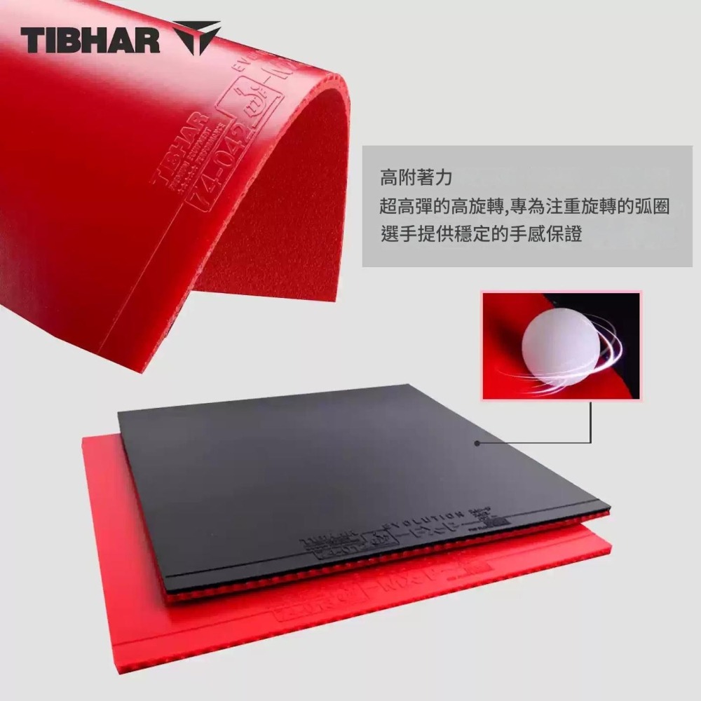 <樂勝Let＇s win>現貨 Tibhar elp 膠皮 內能膠皮 德套中的全能王 德國製-細節圖2
