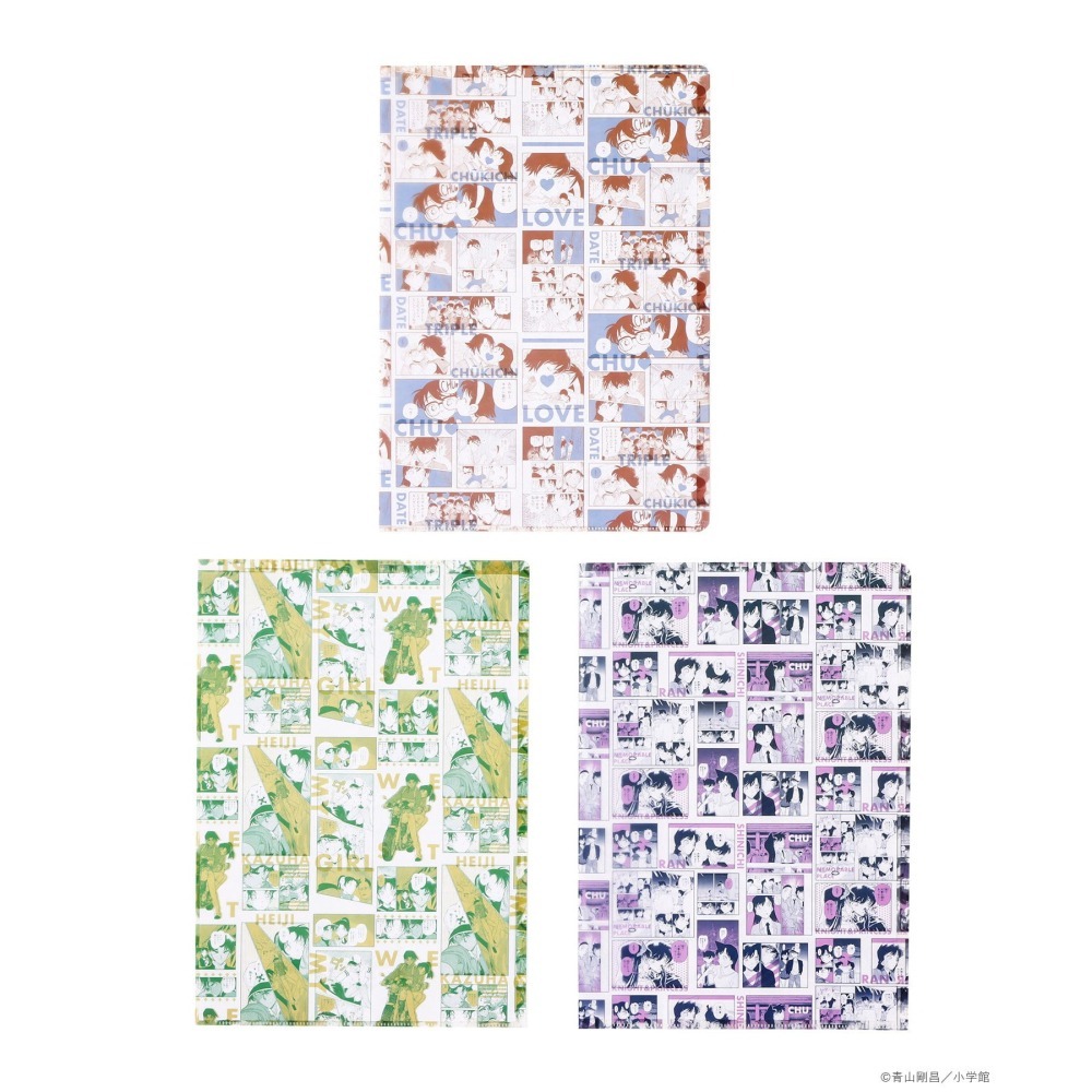 現貨 名偵探柯南 日本限定 柯南30周年 3COINS 聯名 A4資料夾-細節圖2