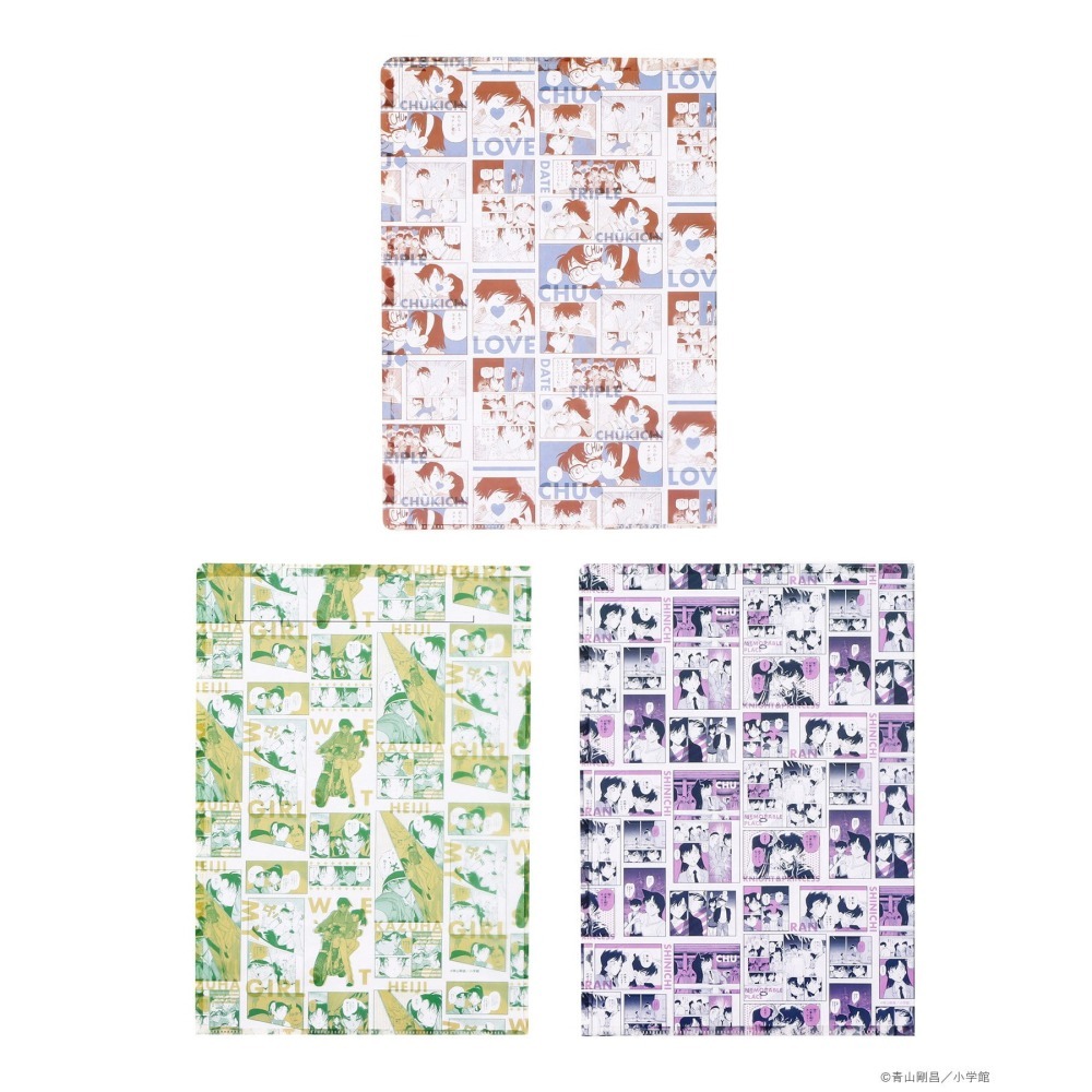 現貨 名偵探柯南 日本限定 柯南30周年 3COINS 聯名 A4資料夾-細節圖3