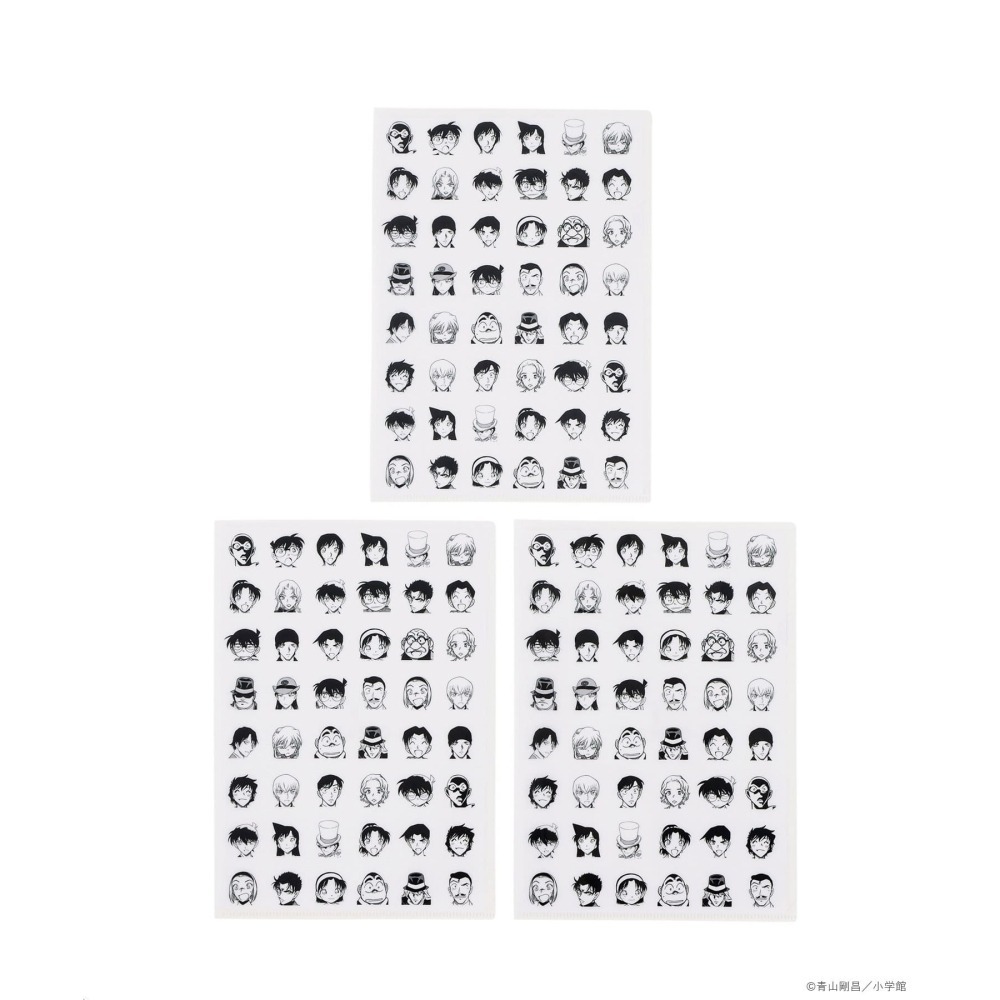 現貨 名偵探柯南 日本限定 柯南30周年 3COINS 聯名 A4資料夾-細節圖2