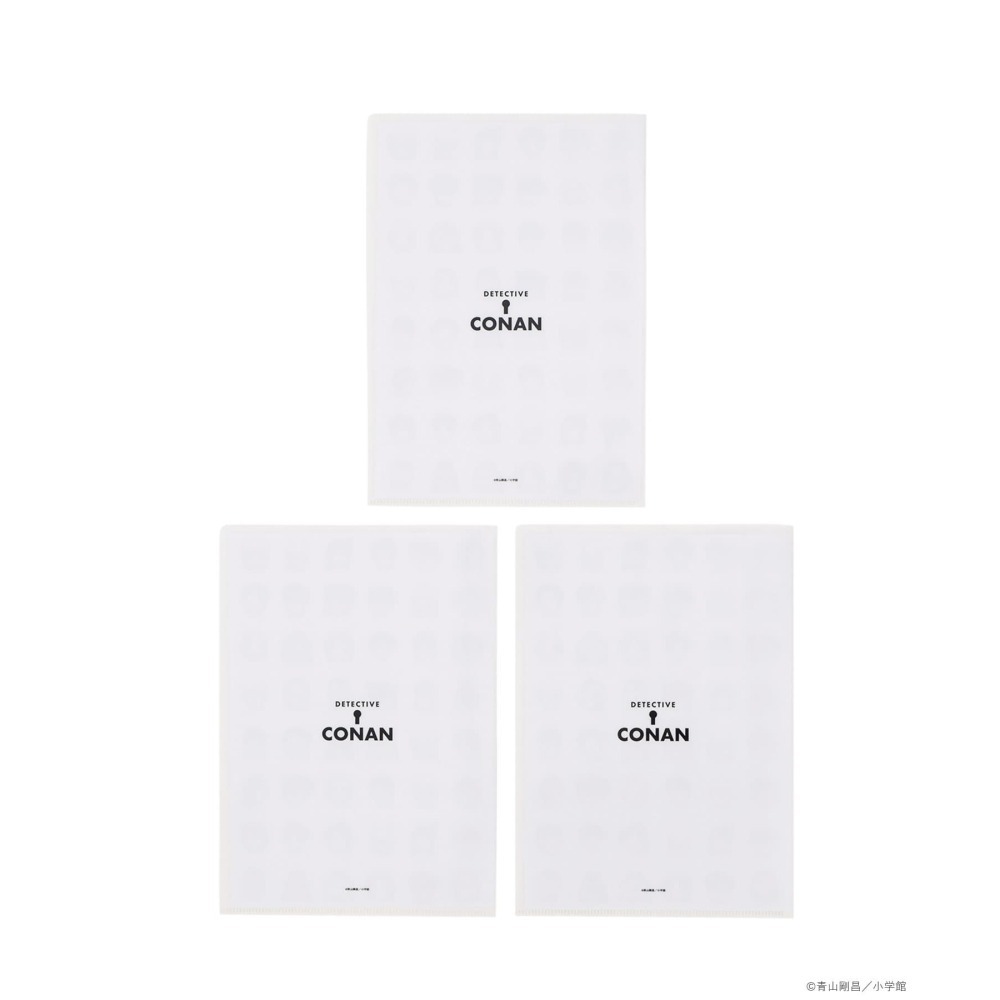 現貨 名偵探柯南 日本限定 柯南30周年 3COINS 聯名 A4資料夾-細節圖3