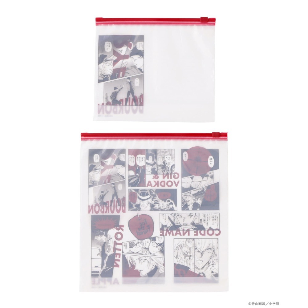 現貨 名偵探柯南 日本限定 柯南30周年 3COINS 聯名 夾鏈袋  赤井秀一 安室透-細節圖3