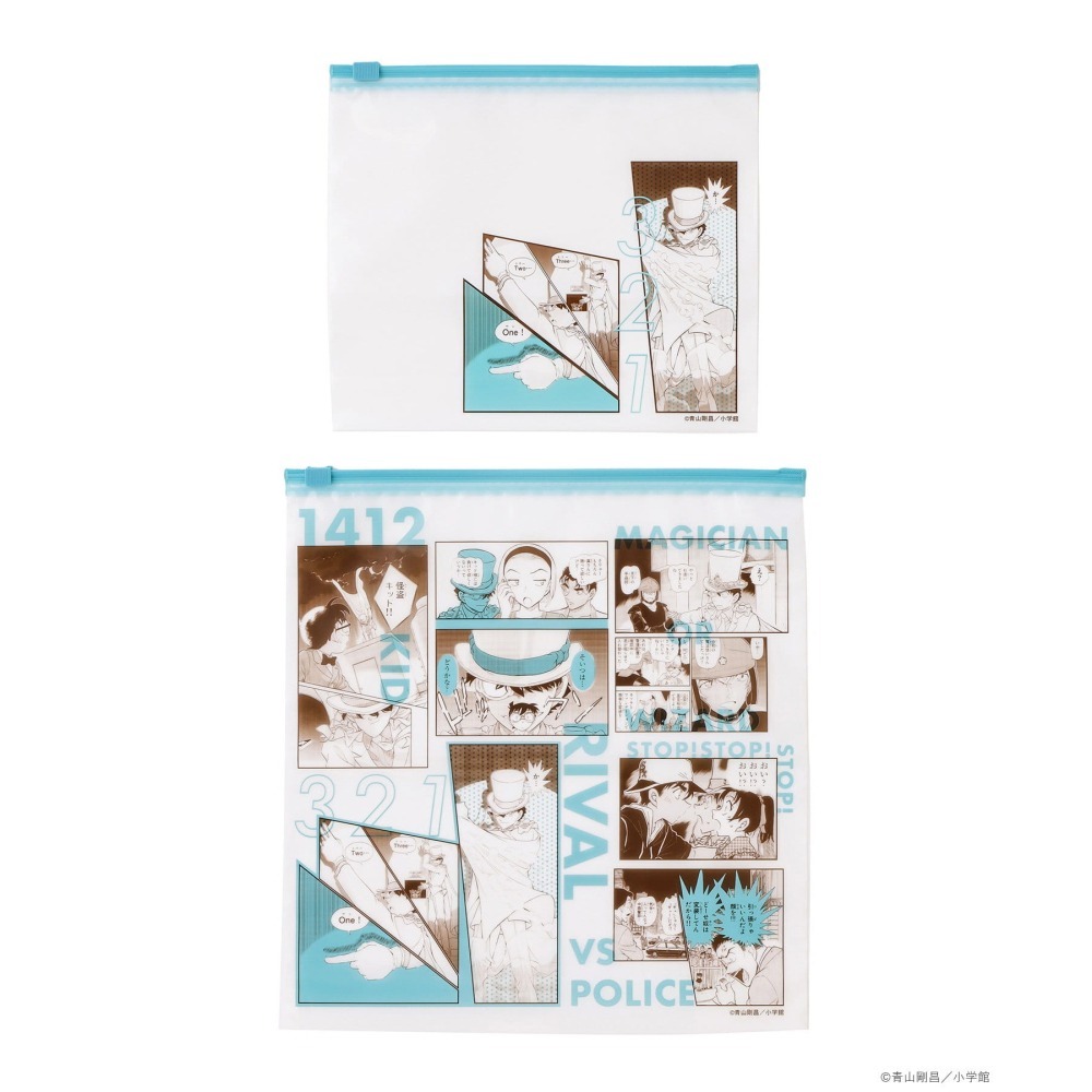 現貨 名偵探柯南 日本限定 柯南30周年 3COINS 聯名 夾鏈袋 怪盜基德-細節圖2