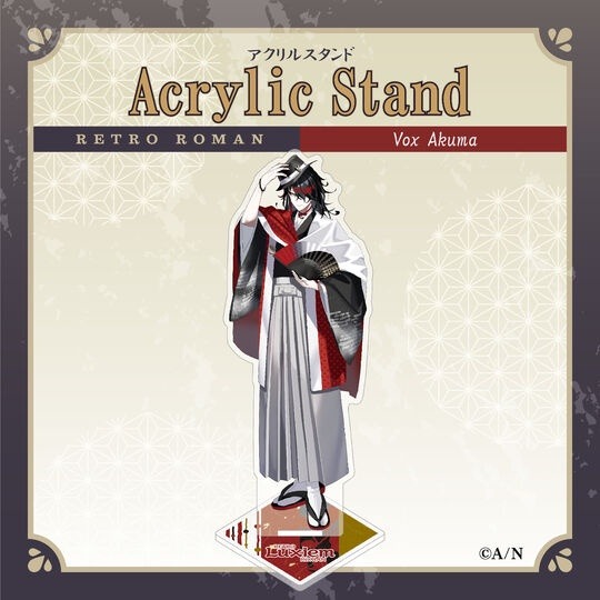 彩虹社 Luxiem RETRO ROMAN  壓克力立牌 Vox Mysta Luca Ike Shu-細節圖2